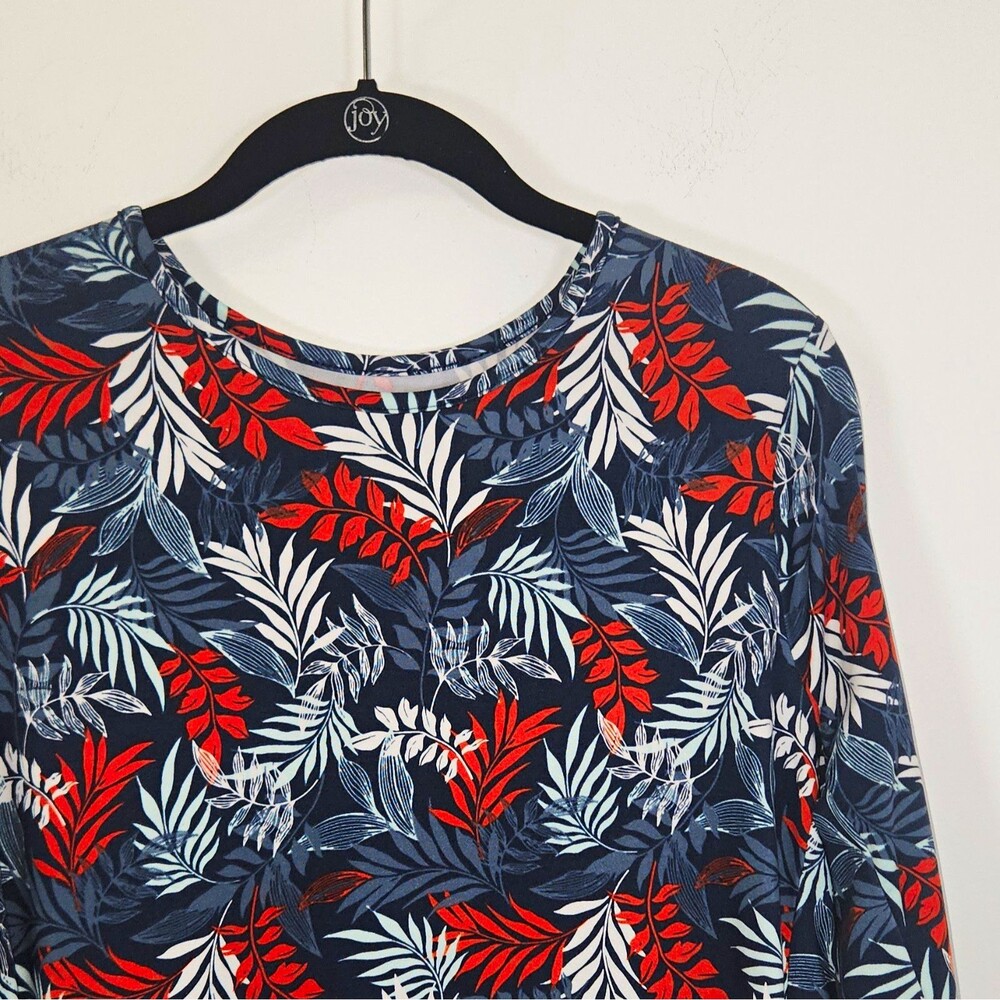 Hang Ten UPF 50+ UV Protection Stretch Crew Neck Rashguard Top Women’s L